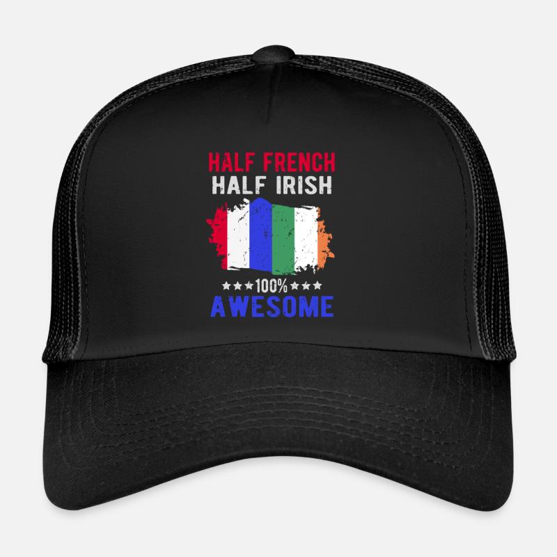 Halb Franzose Halb Ire Trucker Cap