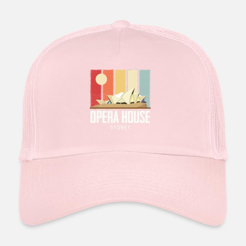 Opéra de Sydney Australie Sunrise Casquette trucker 