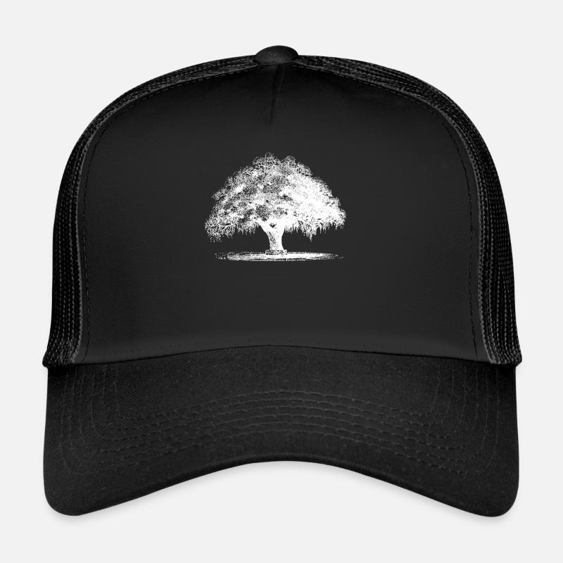 Baum - Trucker Cap - Schwarz/Schwarz