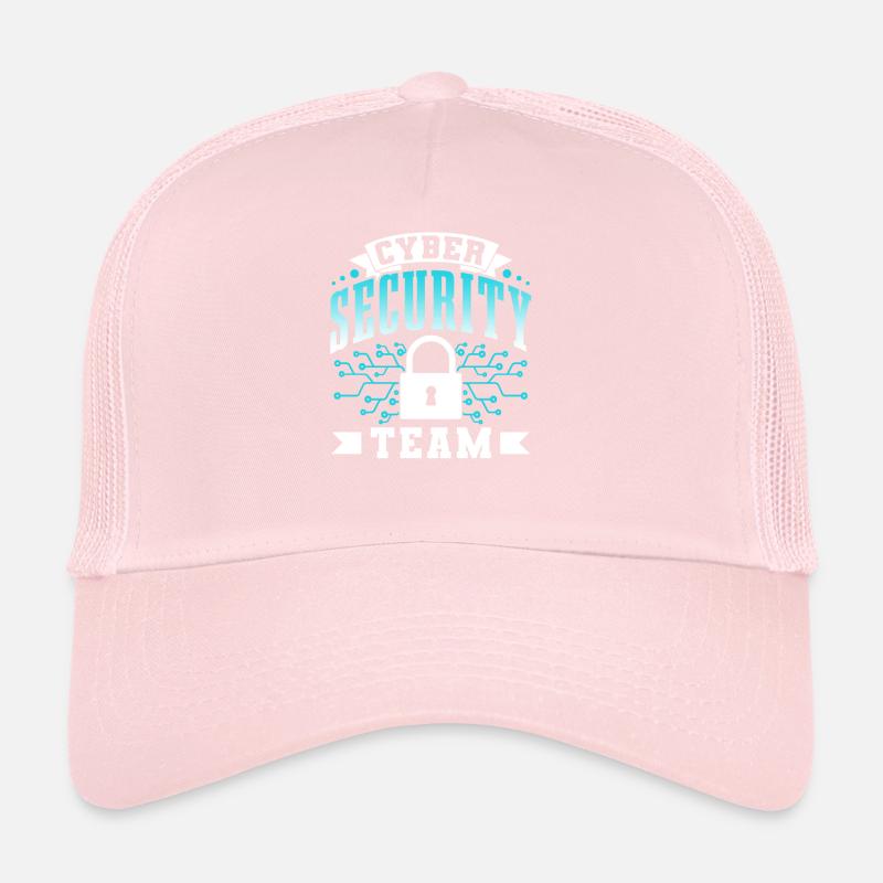 Équipe de cybersécurité Piratage de la sécurité informatique Hacker Casquette trucker 