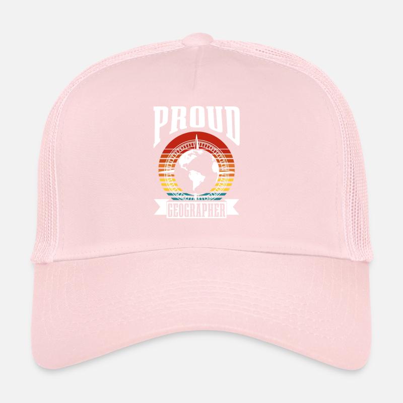 Stolzer Geograf Geograph Beruf Geographie Trucker Cap
