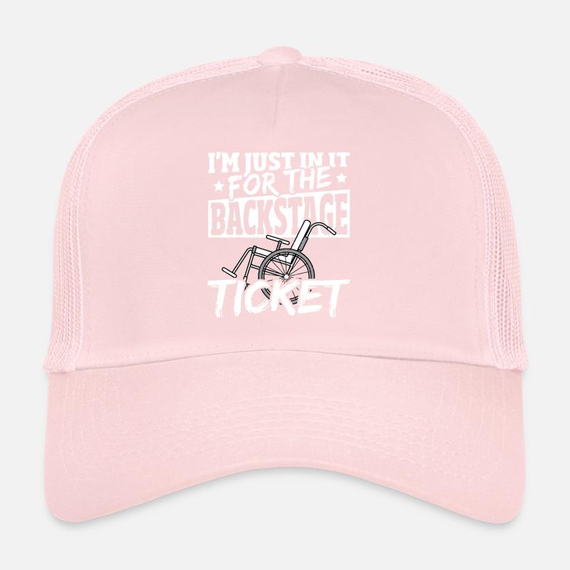 Paraplegic Design For One Trucker Cap