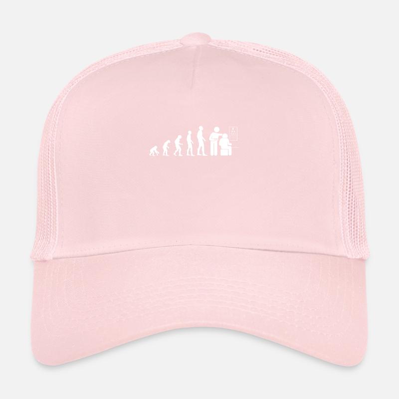 evolution optiker humor personalisiertes geschenk Trucker Cap