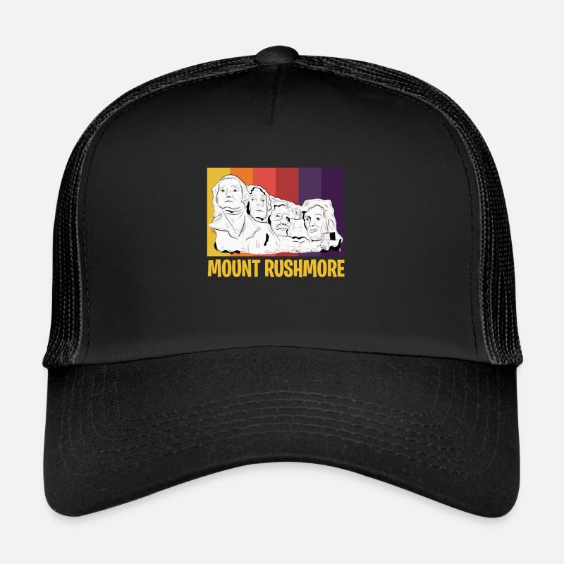 Mount Rushmore Amerika Präsidenten Denkmal Trucker Cap