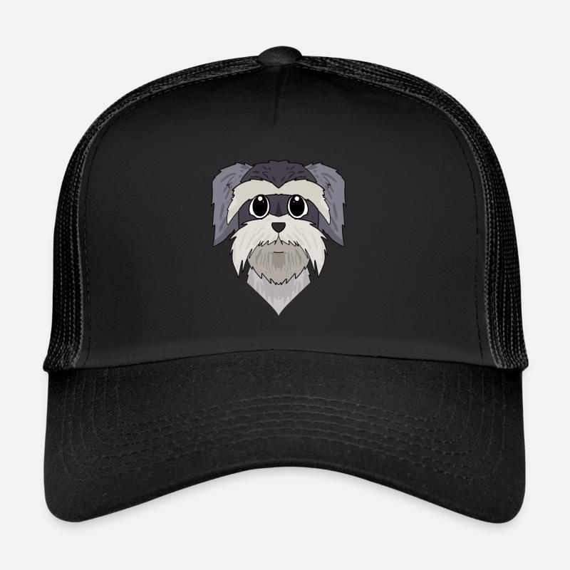 Museau - Schnauzer miniature Casquette trucker 
