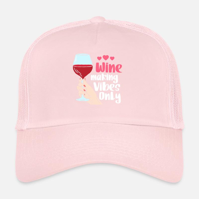 Wine Making Vibes Only Trucker Cap