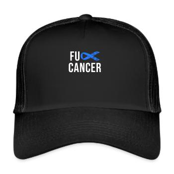 Cancer - Stomach Cancer Stomach Tumor - Trucker Cap - black/black - Front