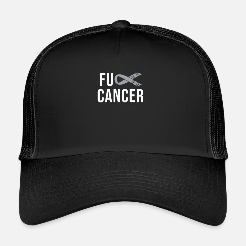 Cancer - Brain tumor brain Trucker Cap
