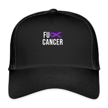 Cancer - Bladder Cancer Bladder - Trucker Cap - black/black - Front