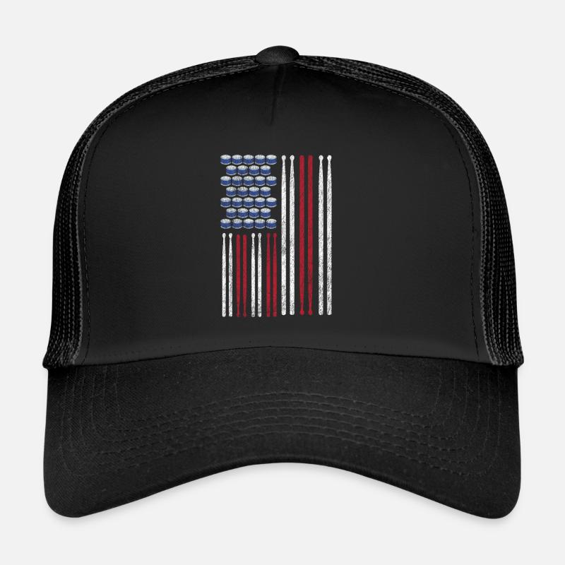 Cadeau de batteur de batterie Casquette trucker 