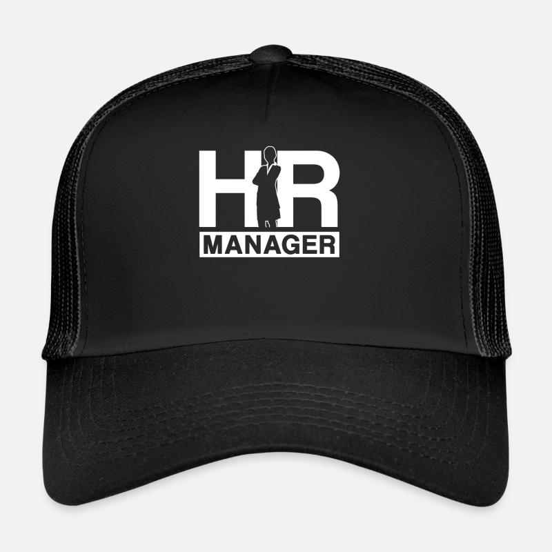 Hr Manager Human Resources Human Resources Personnel Trucker Cap