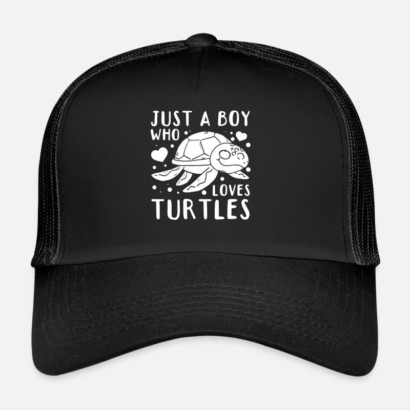 Sea Turtle Lover Sea Turtle I Trucker Cap