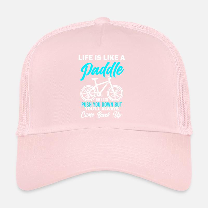 La vie, c’est comme faire du vélo - VTT Casquette trucker 