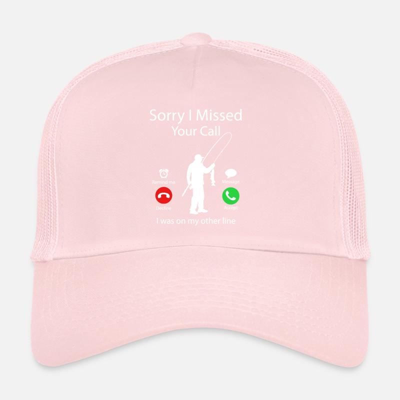Appels de pêche - Drôle de pêcheur Casquette trucker 