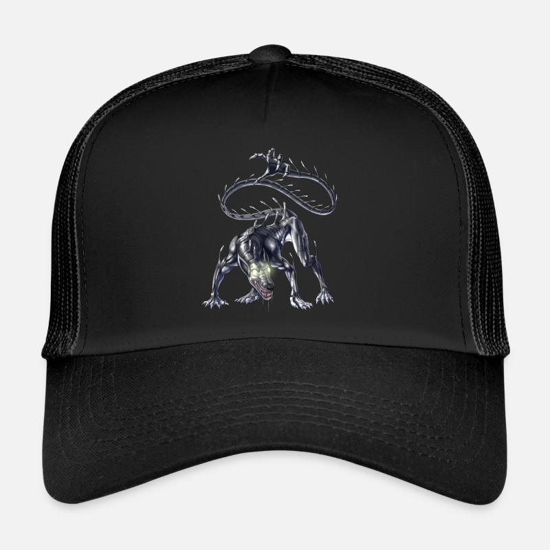 Créature mythique aztèque Ahuizotl Casquette trucker 