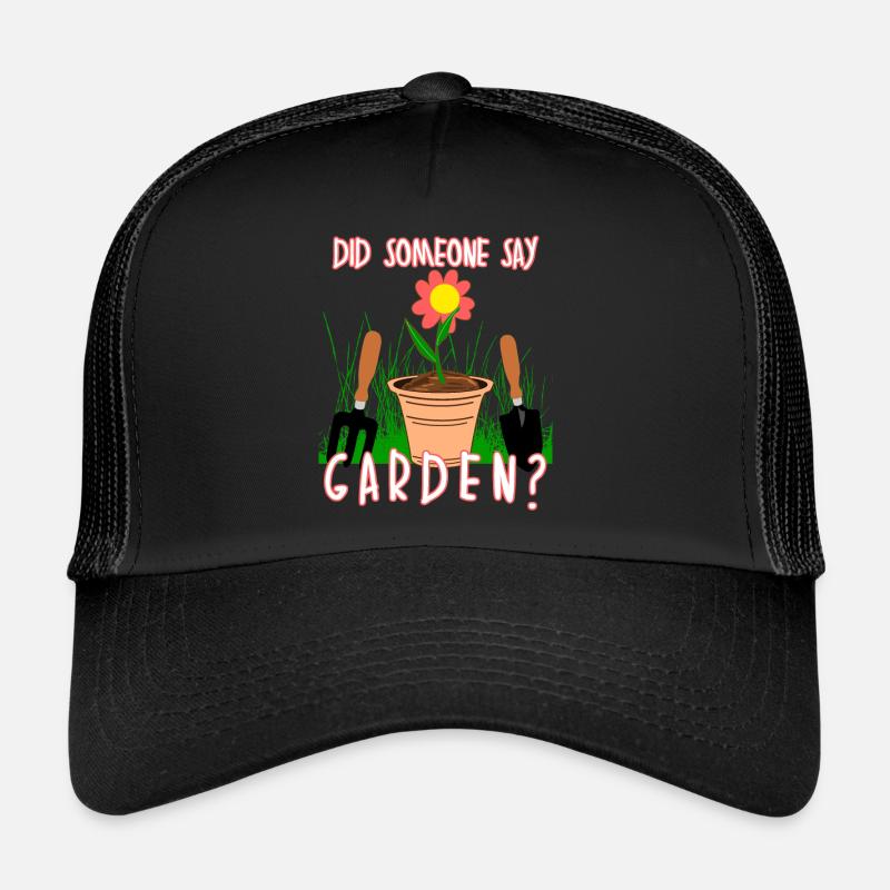 Galabauer Landschaftsgärtner Gartenbau - Trucker Cap - Schwarz/Schwarz