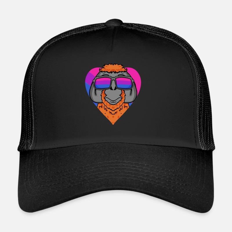 Bisexual Orangutan Gift Trucker Cap