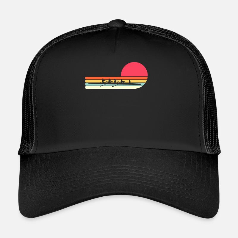 Rameur Rameur Bateau à rames Casquette trucker 