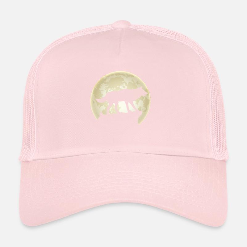 Full Moon Wolf Pack Wolf Pack Trucker Cap