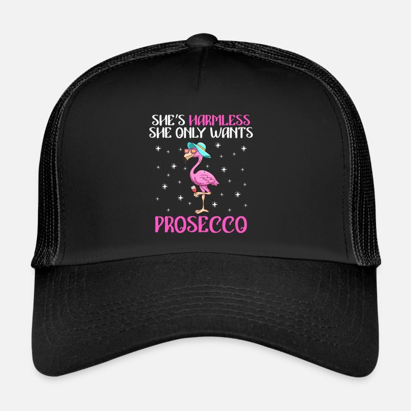 Damen Feiern Party Die will nur Prosecco Trucker Cap