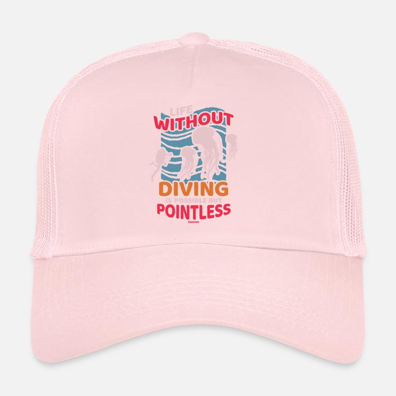 Diving Scuba Instructor Holiday Cadeau d’été Casquette trucker 