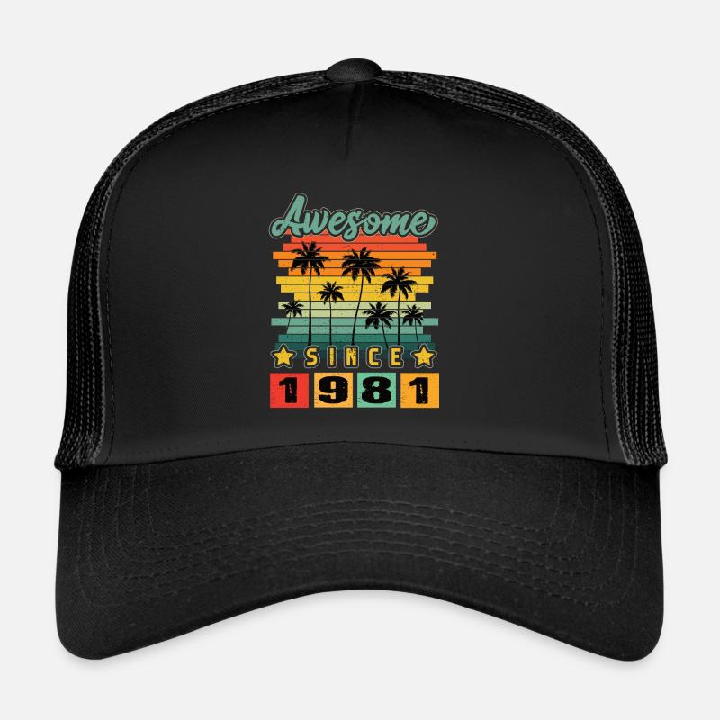 Génial depuis 1981 Casquette trucker 