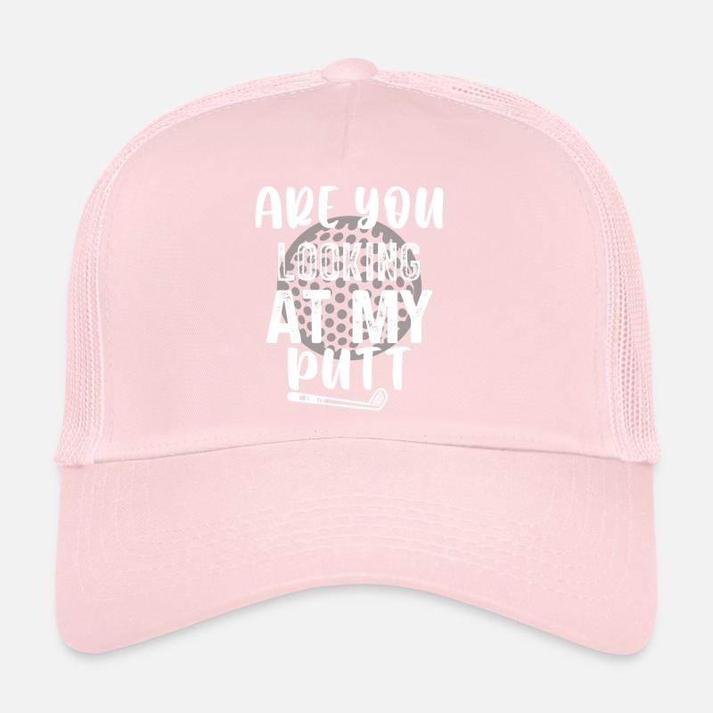Schaust Du Auf Meinen Putt - Golf Trucker Cap