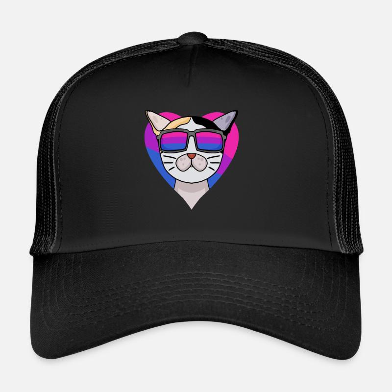 Bisexuell Japanese Bobtail Katze Geschenk Trucker Cap