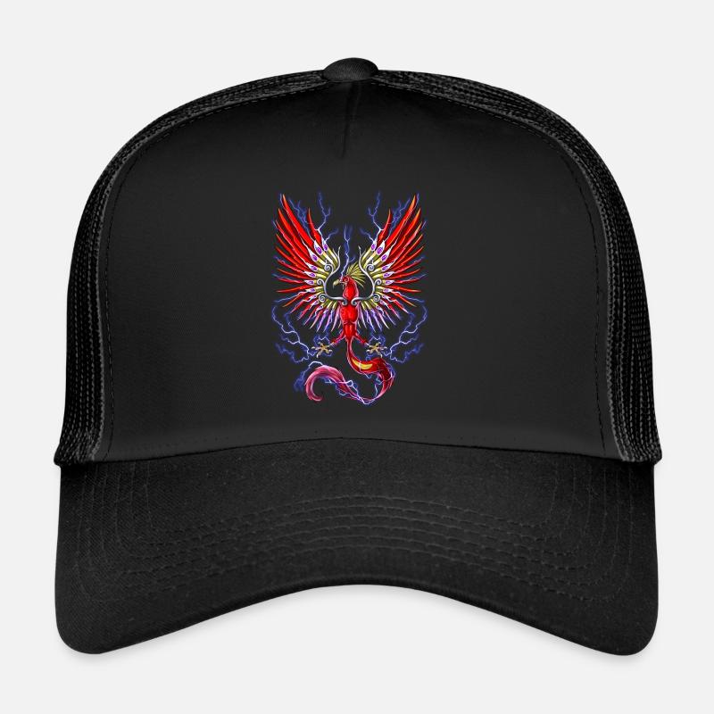 Oiseau-tonnerre mythique cryptide Casquette trucker 