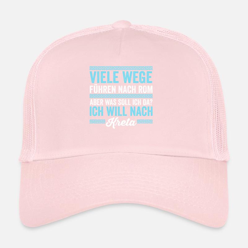 Ich will nach Kreta Trucker Cap