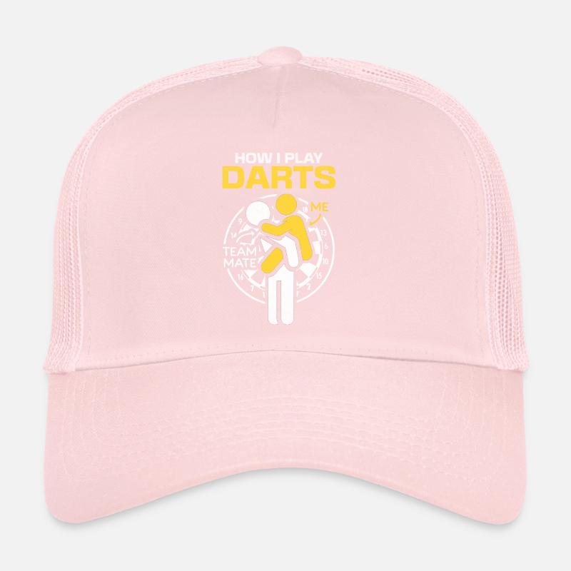 Comment jouer à Darts Funny Darts Player Casquette trucker 