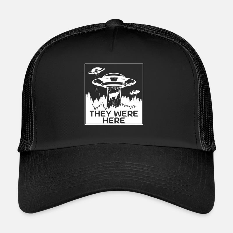 Alien Tshirt UFO Alien Children Mars Gentlemen Trucker Cap