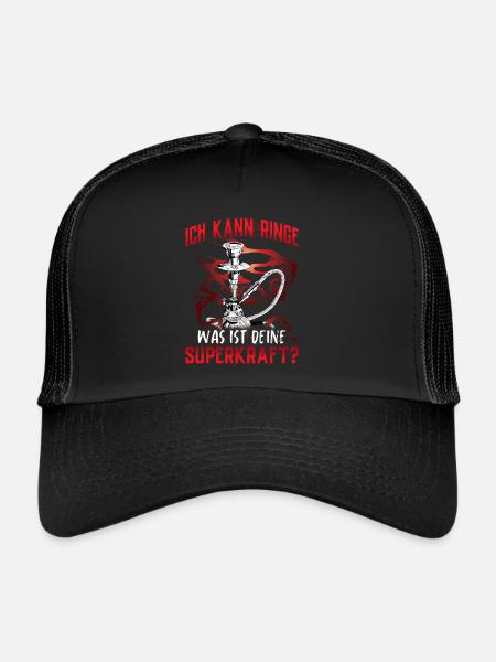 Shisha - Trucker Cap - Schwarz/Schwarz