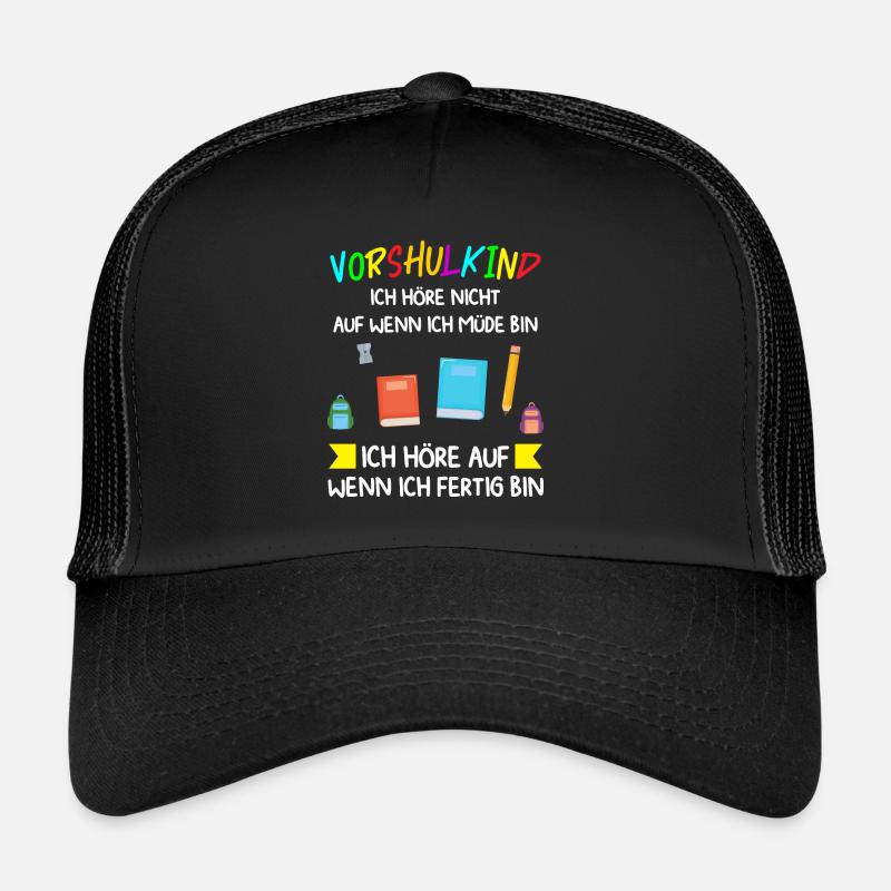 Vorschule Anfang Vorschüler Geschenk Trucker Cap