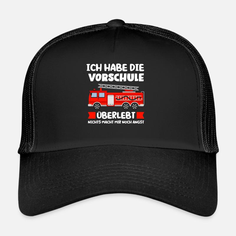 Vorschule Feuerwehr Vorschule Abschluss Geschenk Trucker Cap