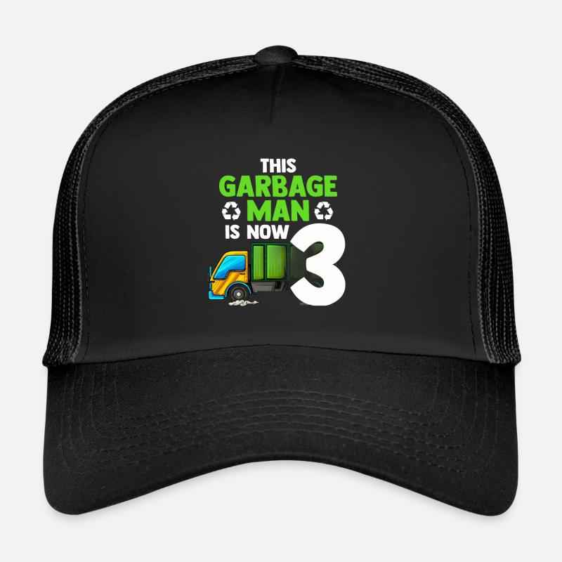 Garbage Man Gift Garbage Garbage Collection Waste Profession Trucker Cap