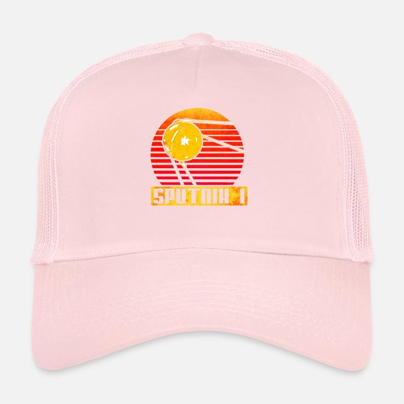Sputnik 1 Satellite Trucker Cap