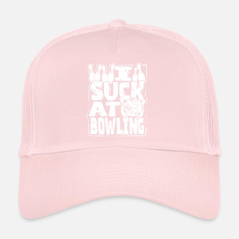 I'm Bad In Bowling Bowler Trucker Cap