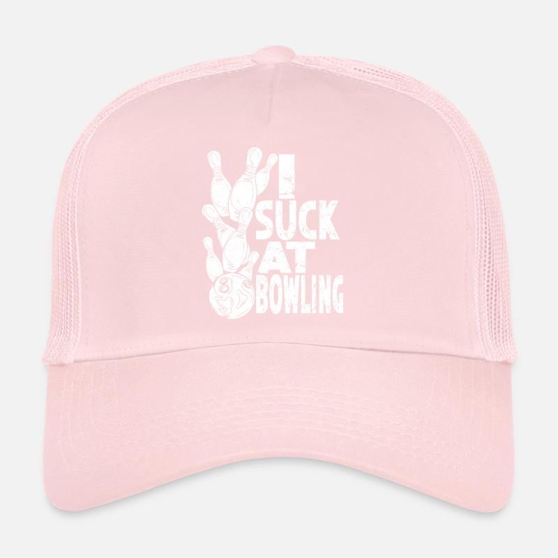 Ich bin Schlecht In Bowling Bowler Trucker Cap