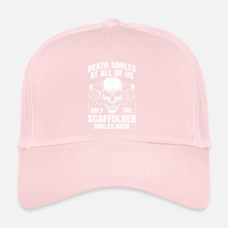 Constructeur d’échafaudages Cadeau Travail Profession Travailleur de la construction Emploi Casquette trucker 