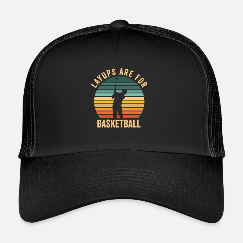 Golf Golfer Golf ball Golfer Golfers Golf clubs Trucker Cap