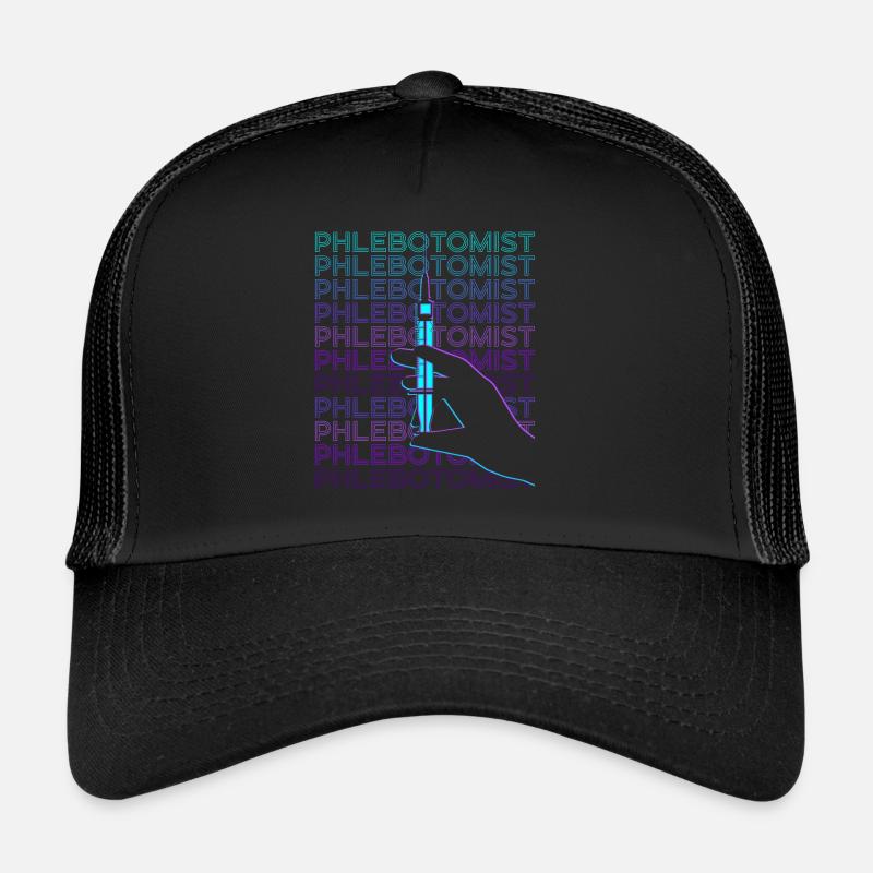 Phlebotomist Phlebotomy Retro Trucker Cap