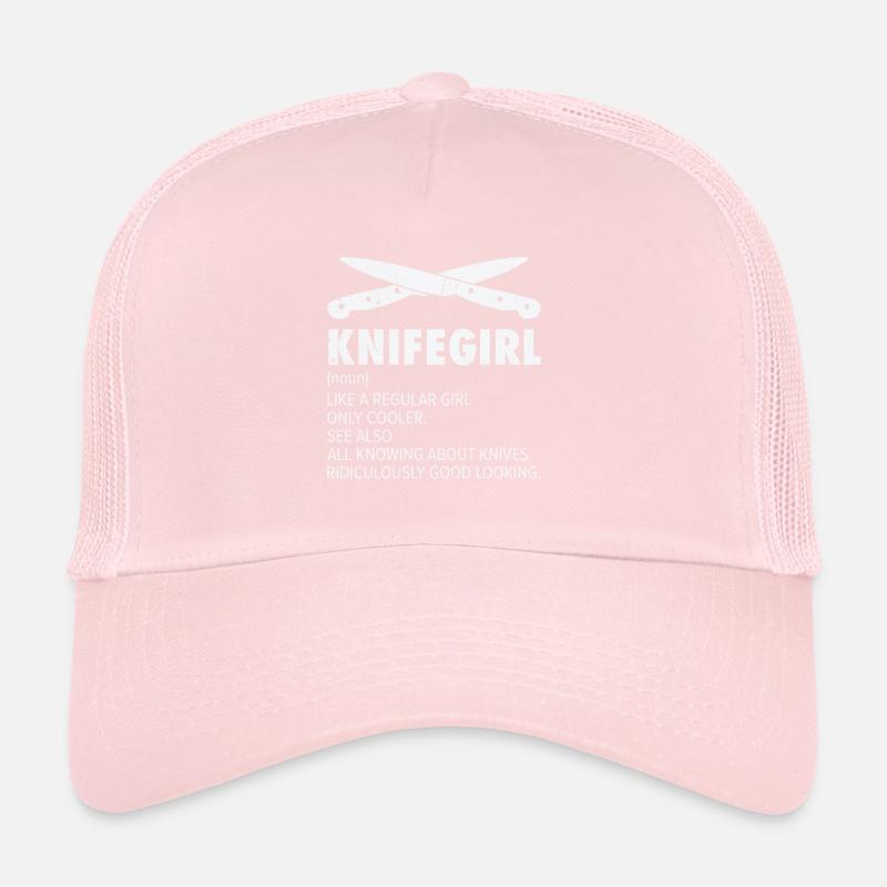 Couteau Auto Forgeron Damascus Steel Casquette trucker 
