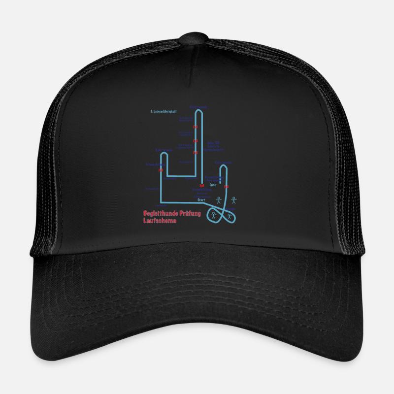 Begleit Hunde Laufschema Trucker Cap