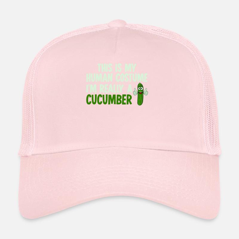 Gurke Gurkenkostüm Gurken Trucker Cap