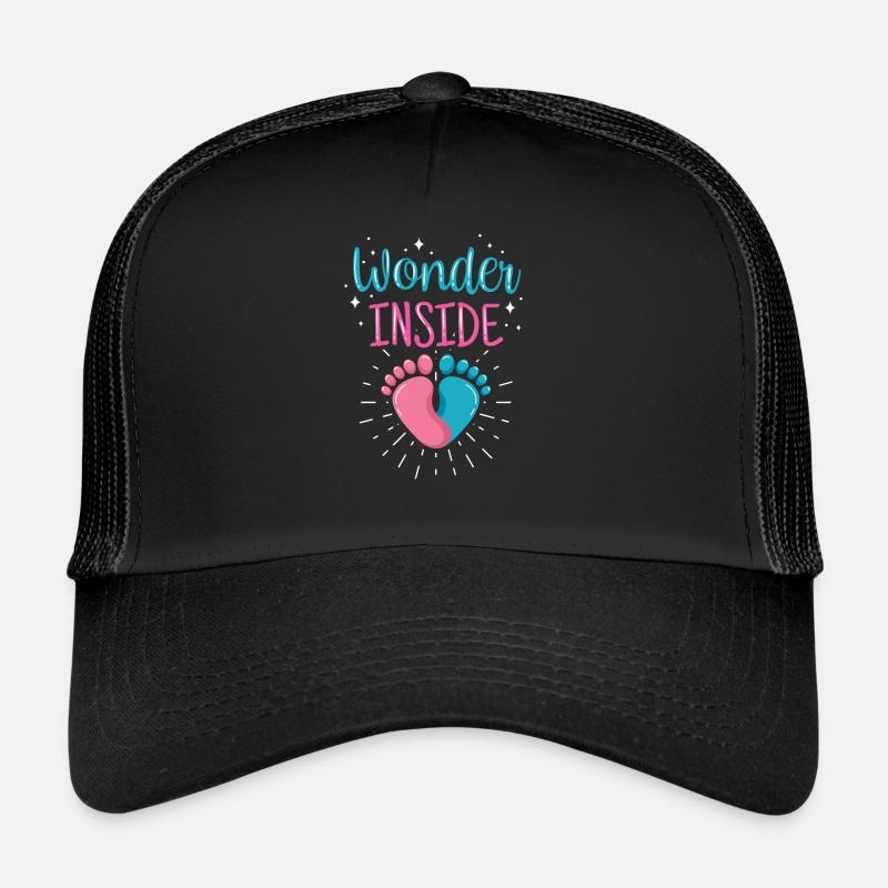 Miracle Inside Pregnant Baby Inside Sweet Trucker Cap