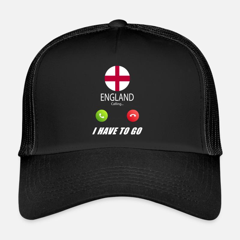 England ruft an Lusiger Flaggen Spruch Trucker Cap