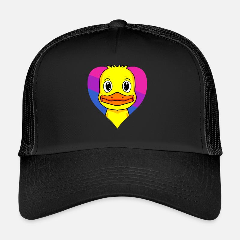 Bisexual Duck Gift Trucker Cap