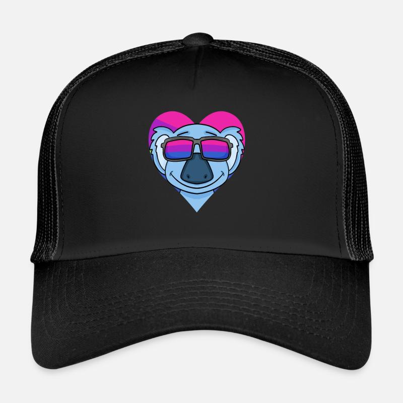 Bisexuell Koala Geschenk Trucker Cap