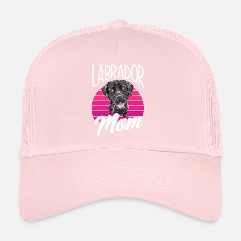 Labrador noir Labrador Mama Casquette trucker 